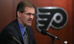 NHL: MAY 07 Flyers Press Conference - Ron Hextall new General Manager