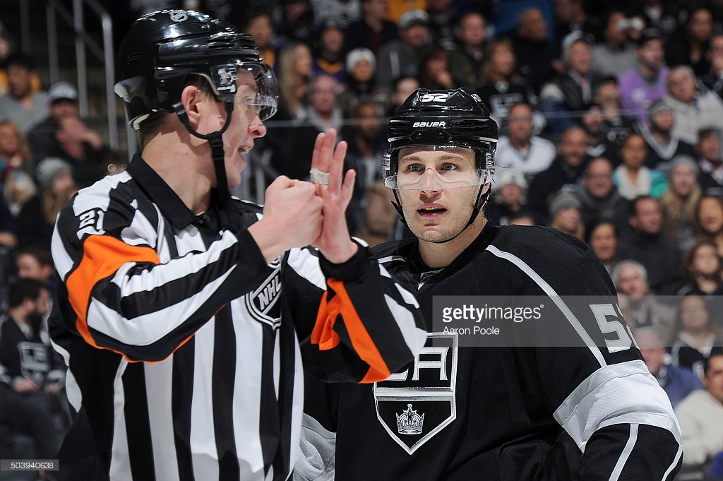 At the Rink: Los Angeles Kings' Wanton Davis Adjusts to His First