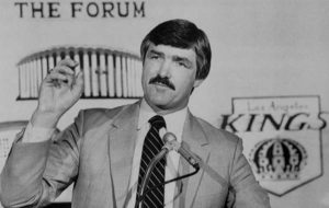 Los Angeles Kings' coach Pat Quinn is shown in a 1984 file photo. THE CANADIAN PRESS/AP