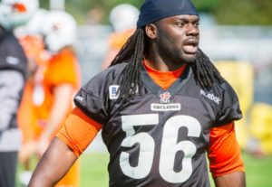 BC Lions linebacker Solomon Elimimian (Photo credit: Ric Ernst / PNG)