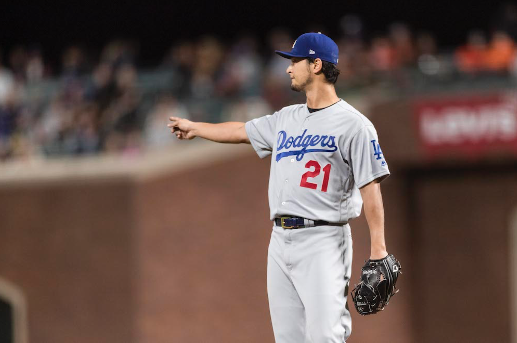 Darvish Leads Dodgers To 41 Victory Over Giants CaliSports News