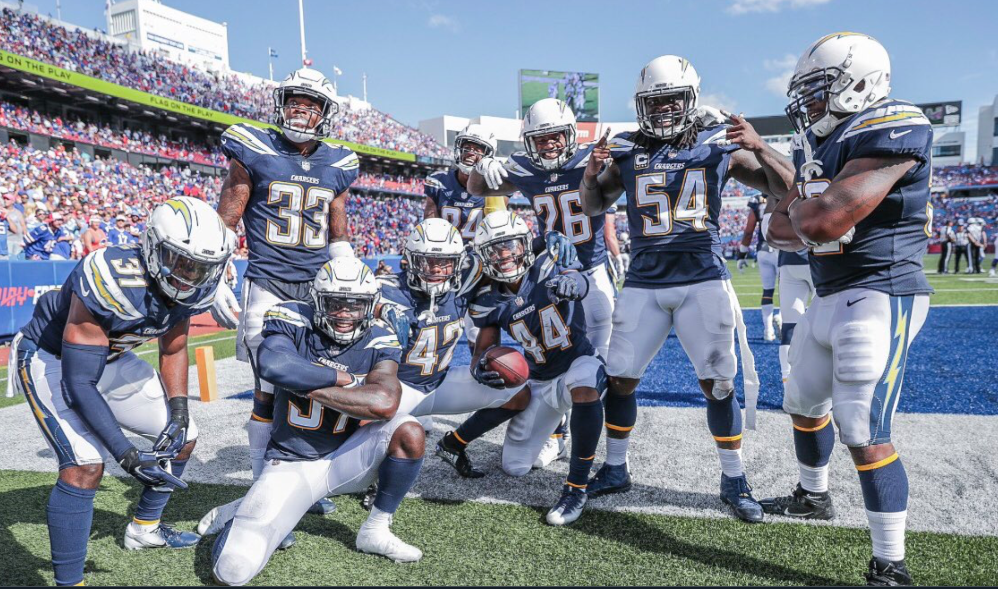 Bills fall to Chargers 31-20 in home opener