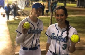 Softball featured Abby game ball